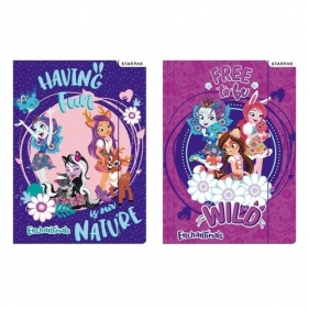 Teczka z gumką A4 Enchantimals 10 sztuk mix