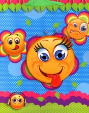 Torebka Lux Pop-Up A4 26x32x10 Emoji /set BB/