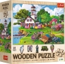  Puzzle drewniane 500+1 Letnia przystań TREFL