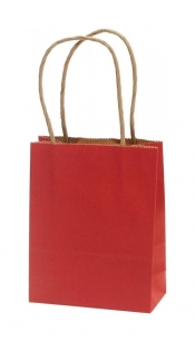 Torba prezentowa creative eko mini czerwona - 10 sztuk