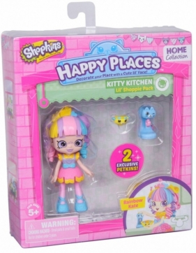 HAPPY PLACES SHOPKINS Lalka Kitty Kitchen - Rainbow Kate (56488/56319)