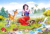60x PUZZLE KARTONOWE ŚNIEŻKA WIEK 4+