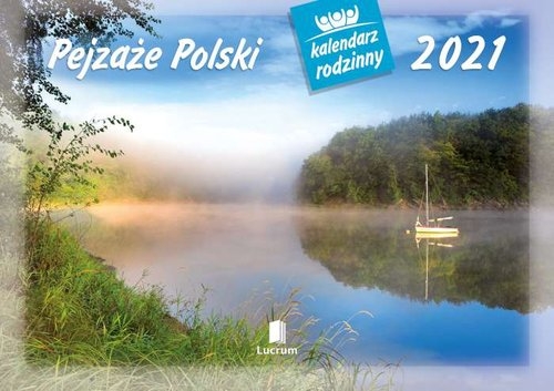 Kalenda 2021 WL03 Pejzaże Polski Kalendarz rodzinny 