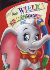 Moja wielka kolorowanka Słoń