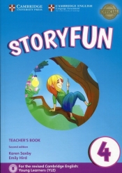 Storyfun 4 Teacher's Book with Audio - Saxby Karen, Hird Emily