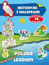 Polskie legendy. Historyjki z nalepkami - Anna Wiśniewska