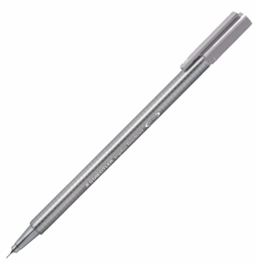 Cienkopis Triplus Fineliner 0,3mm kamienny szary