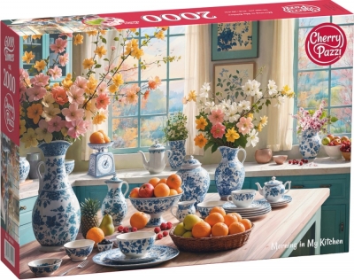 Puzzle 2000 CherryPazzi Morning in My Kitchen