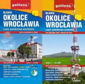 Mapa - Bliskie ok. Wrocławia cz. połud-wsch./zach. - Opracowanie zbiorowe