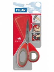 Nożyczki biurowe Milan 19 cm czerwone (BWM10264)