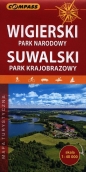 Wigierski Park Narodowy Suwalski Park Krajobrazowy mapa turystyczna 1:40 000