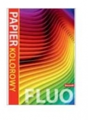Papier kolorowy A4/8K Fluo (10szt)