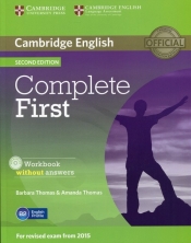 Complete First Workbook without Answers z płytą CD - Thomas Barbara , Thomas Amanda