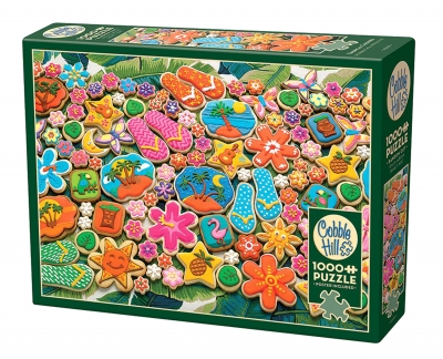Puzzle 1000 Tropikalne ciasteczka 113128