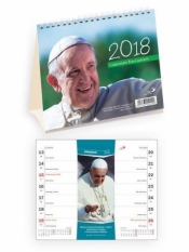 Kalendarz 2018 na biurko - Z papieżem Franciszkiem