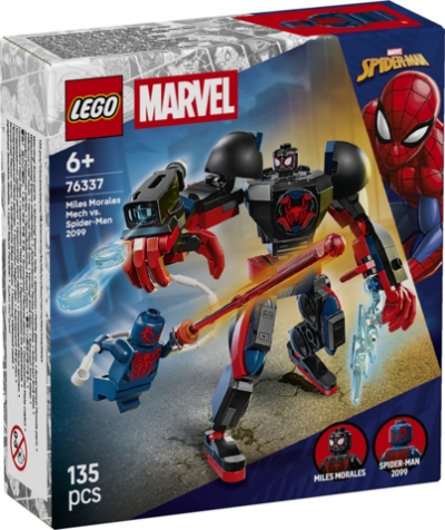 <img src='https://webimage.pl/pics/200/3/d5702018063200.jpg' style='height:440px' /> LEGO Super Heroes Miles Morales kontra Spider-Man 2099 76337