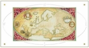 Karnet 12x23 G06 42A 320 + koperta Mapa Europy