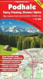 PODHALE PIENINY ORAWA I SPISZ MAPA 1:75 000 FOLIOWANA - Opracowanie zbiorowe