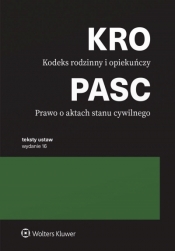 Kodeks rodzinny i opiekuńczy. Prawo o aktach stanu cywilnego wyd. 2026 - Opracowanie zbiorowe