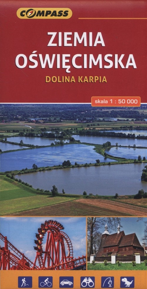 Ziemia Oświęcimska Dolina Karpia 1:50 000