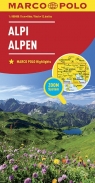 Alpy mapa opracowanie zbiorowe