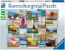 Ravensburger, Puzzle 1500: Kolaż wybrzeża (168200)