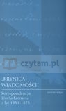 Krynica wiadomości Korespondencja Józefa Kremera z lat 1834 - 1875 Sudolski Zbigniew