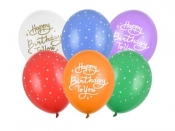 Balony Happy Birthday To You 30cm 6szt