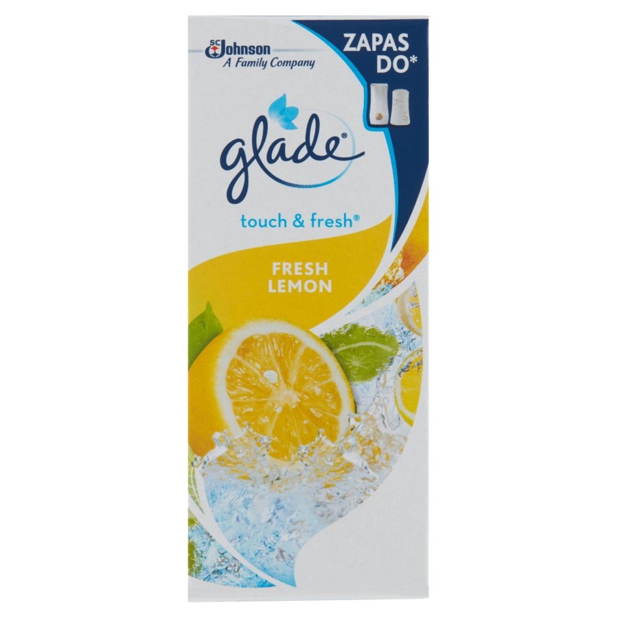 Glade touch & fresh - Fresh Lemon - zapas do odświeżacza powietrza, 10ml