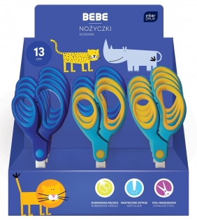 Nożyczki szkolne 13 cm BEBE Kids, 1 szt