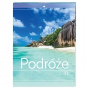 Kalendarz 2022 ścienny 31x23cm - Podróże