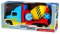 Super Truck Krótka betoniarka z niebieskim kokpitem (36590)