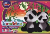 Zeszyt papierów kolorowych A4 Bambino 10 kartek 25 sztuk - <br />