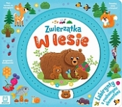Zwierzątka w lesie. Labirynt z ruchomymi elementami