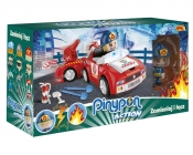 PinyPon Action - Pojazd Straż pożarna z figurką 7 cm i akcesoriami (FPP16057/61201)