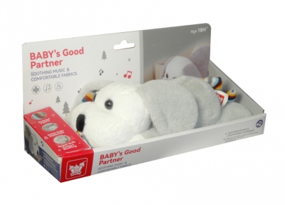 Zabawka dla malucha pluszowy pies z muzyką