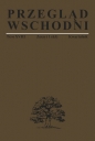 Przegląd Wschodni Tom 63