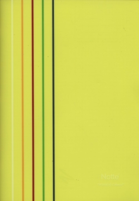Zeszyt A4 Narcissus World of Colours w kratkę 80 kartek żółty