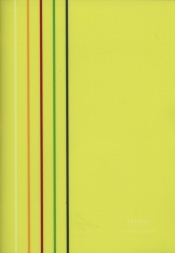 Zeszyt A4 Narcissus World of Colours w kratkę 80 kartek żółty