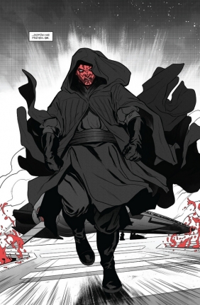 Star Wars. Darth Maul. Czerń, biel i czerwień - Opracowanie zbiorowe