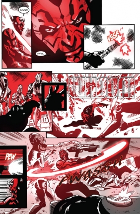 Star Wars. Darth Maul. Czerń, biel i czerwień - Opracowanie zbiorowe