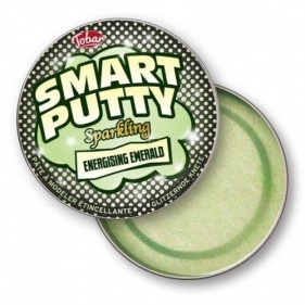 SMART PUTTY z brokatem zielona