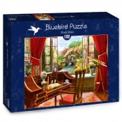 Bluebird Puzzle 1000: Studio z widokiem na piękną chatkę (70320)