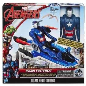 Avengers Tytan Iron Patriot na odrzutowcu - <br />