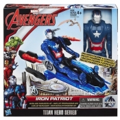 Avengers Tytan Iron Patriot na odrzutowcu - <br />