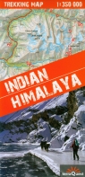 Himalaje Indyjskie mapy trekkingów 1:350 000