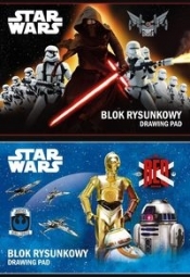 Blok rysunkowy A4 Star Wars 20 kartek 10 sztuk mix