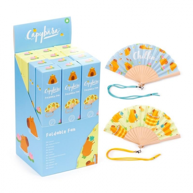 Wiatraczek ręczny - Kapibara mix