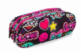 CoolPack - Clever - Saszetka podwójna - Led emoticons (A65205)