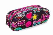 CoolPack - Clever - Saszetka podwójna - Led emoticons (A65205)